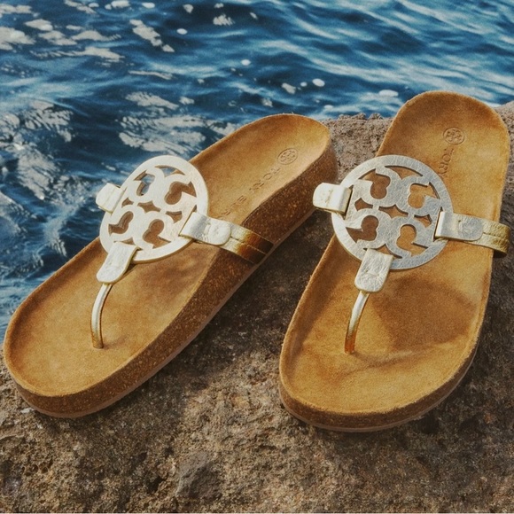 NWT Tory Burch Miller Cloud Sandal Size 5 - Picture 6 of 6